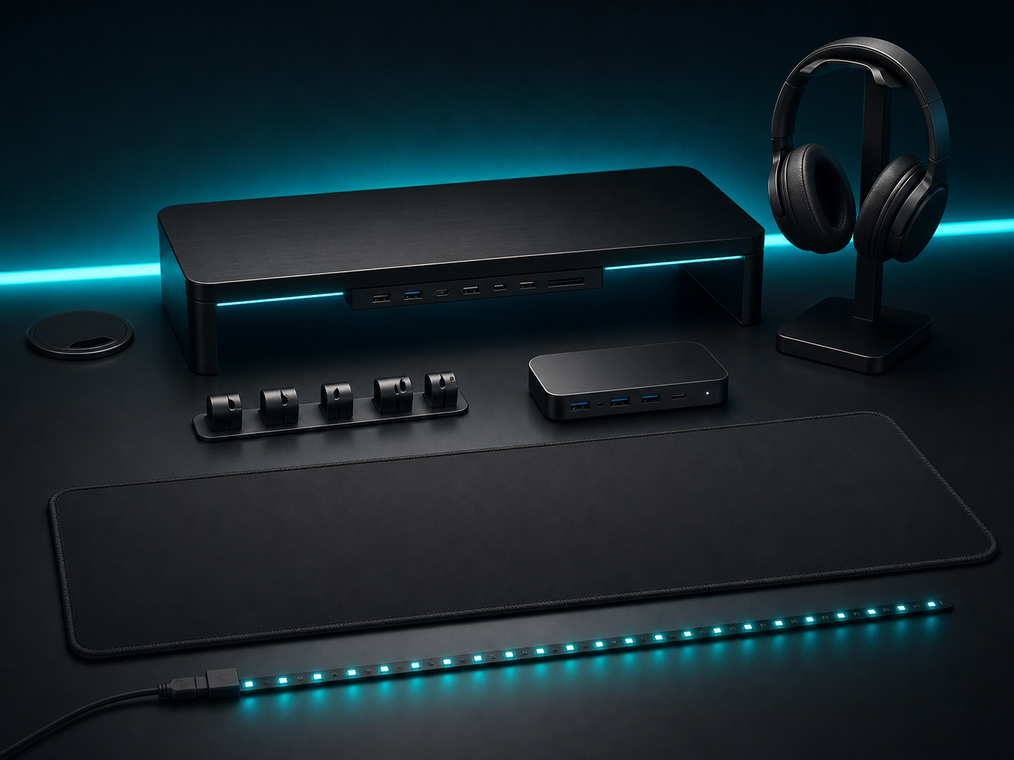 Tam premium setup aksesuar paketi